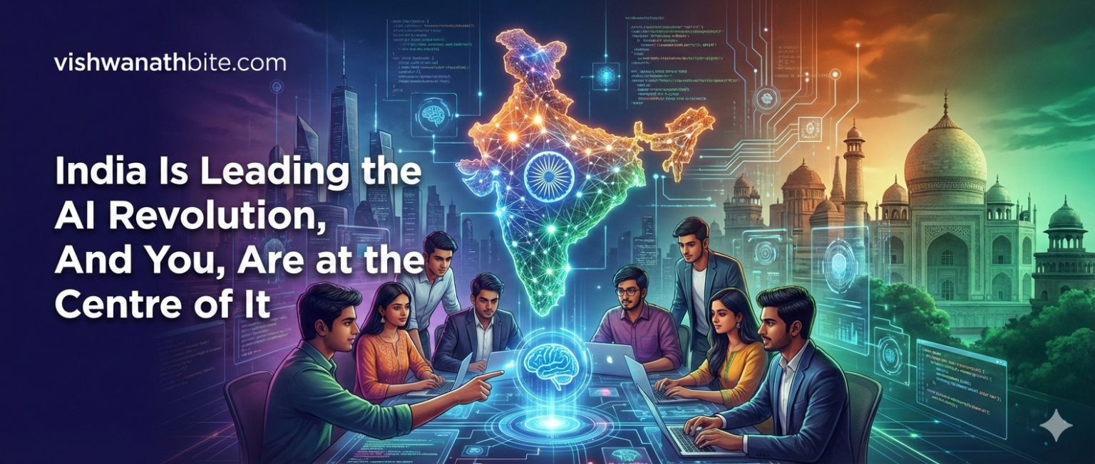 India Is Leading the AI Revolution, And You, Are at the Centre of It ...