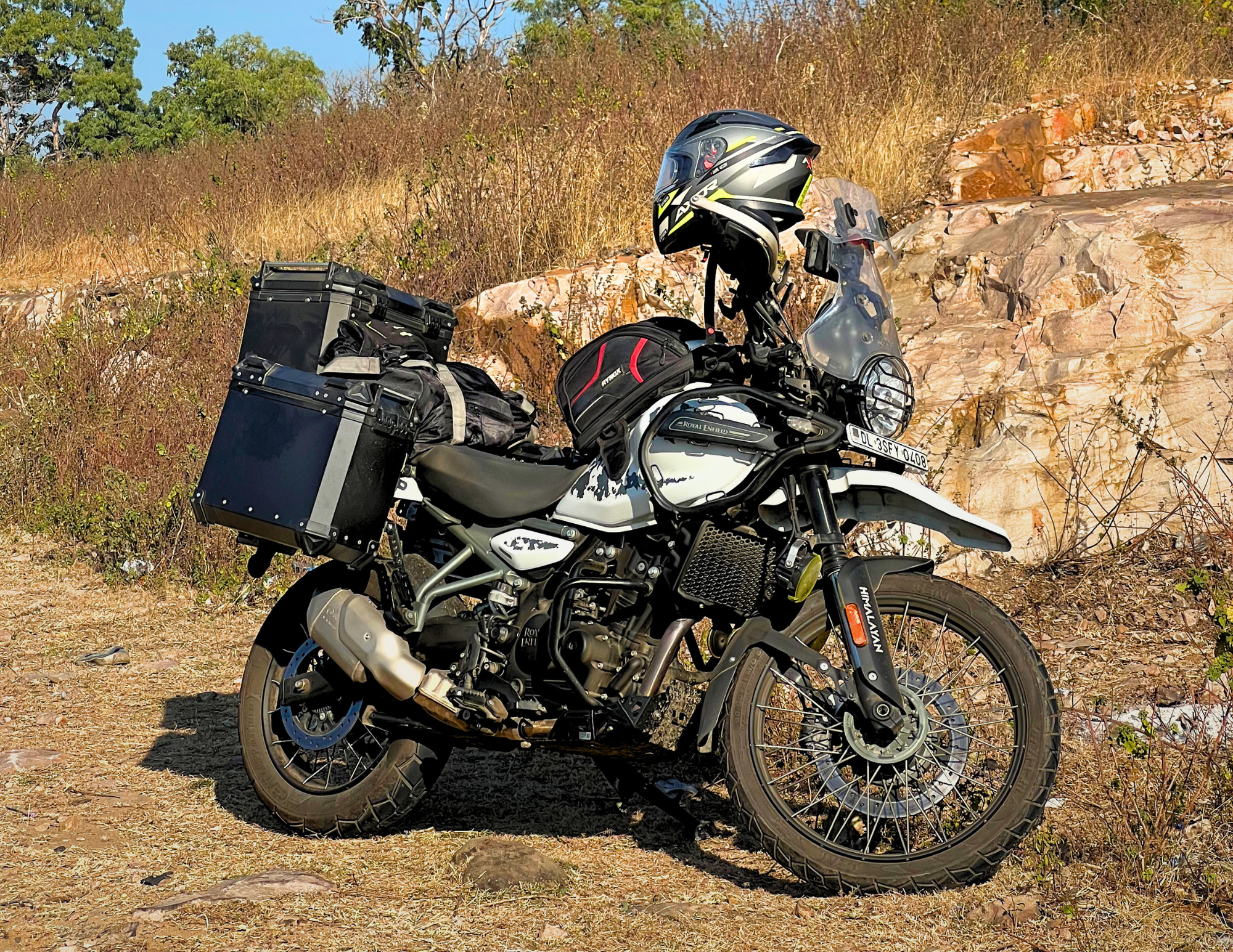 Royal Enfield Himalayan 450 off-road — Literary Rides
