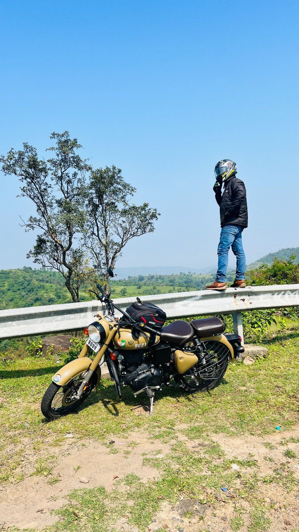 Royal Enfield Himalayan 450 — Sahyadri mountain ranges