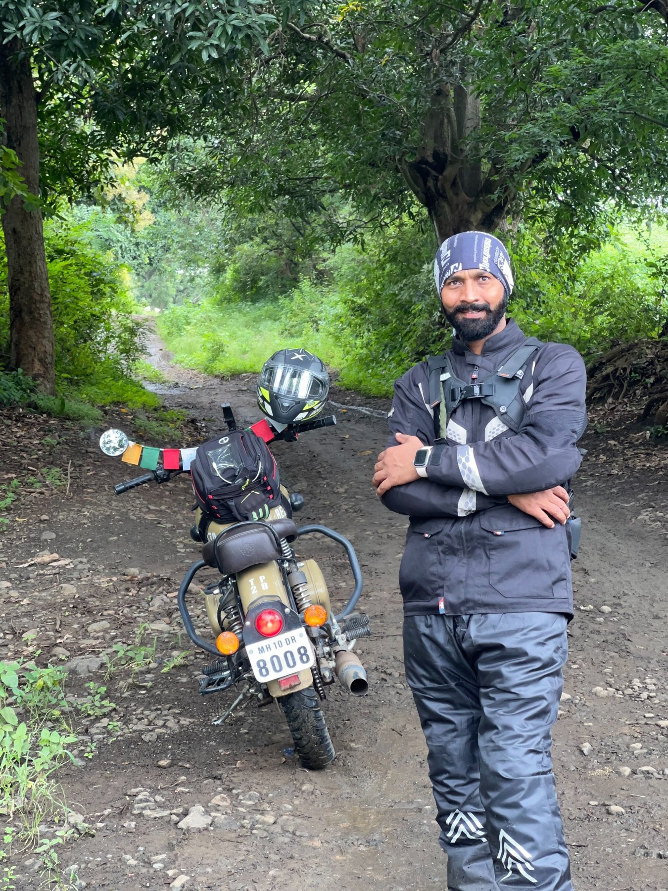 Melghat Tiger Reserve solo — Classic 350