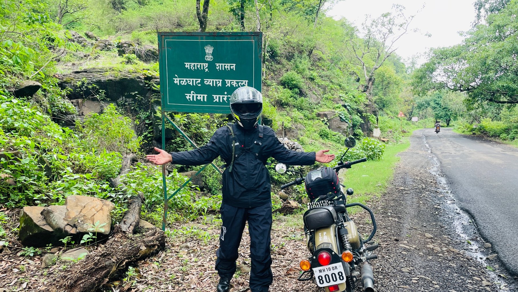 Western Ghats lush green mountain road — Literary Rides